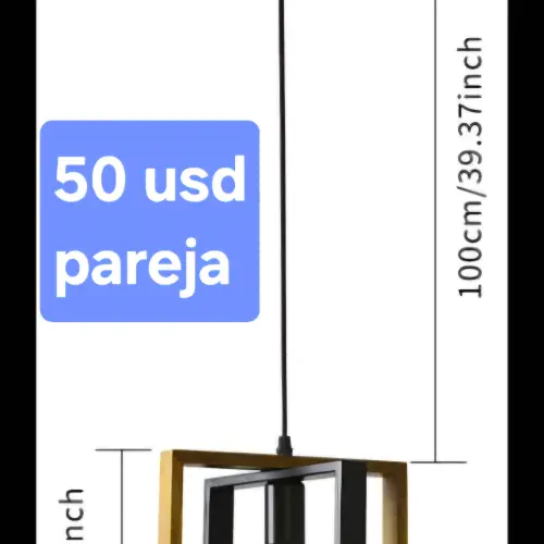 Set de 2 lamparas colgantes modernas vintage's photo #1