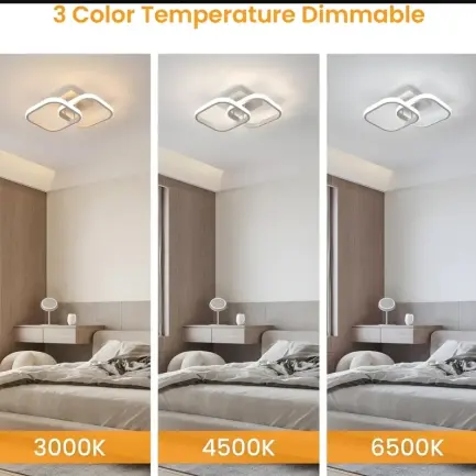 Lampara de techo moderna led — imagen 4