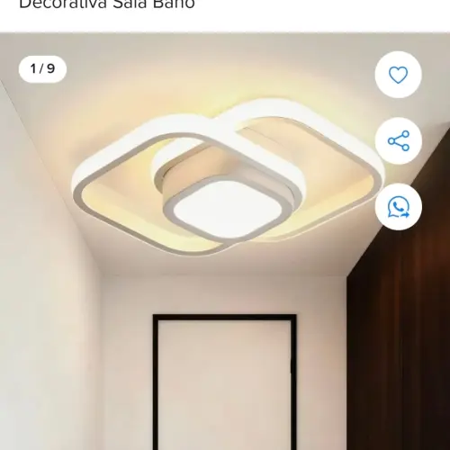 Lampara de techo moderna led — imagen 1