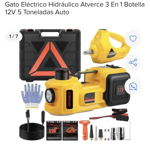 Kit de gato hidráulico 3en1 5T.'s photo #1