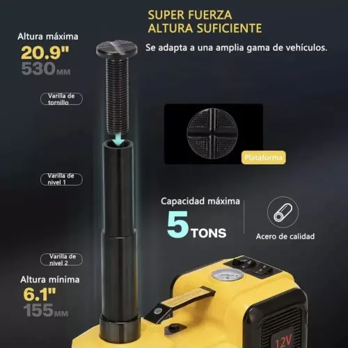 Kit de gato hidráulico 3en1 5T.'s photo #3