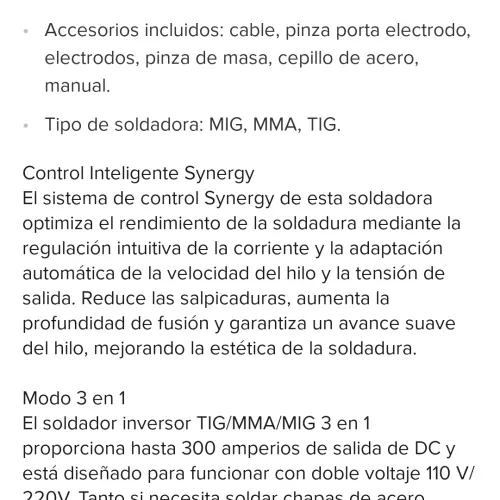 PPlanta de soldar 3en1 300A 110/220v's photo #7