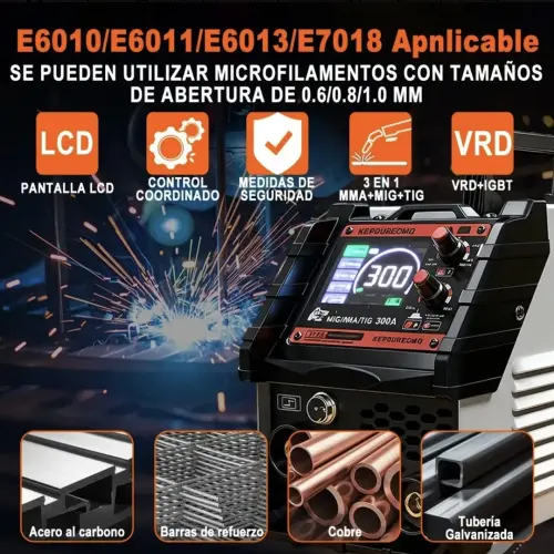 PPlanta de soldar 3en1 300A 110/220v's photo #1