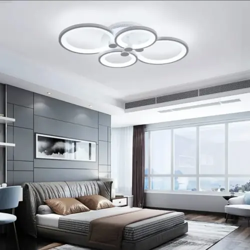 Lampara led de 4 circulos grande's photo #3