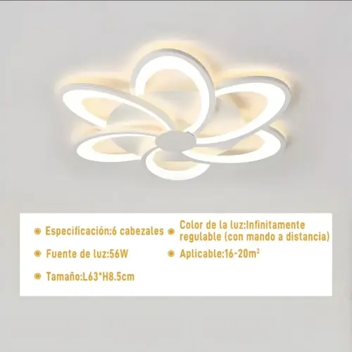 Lampara led (flor)'s photo #2