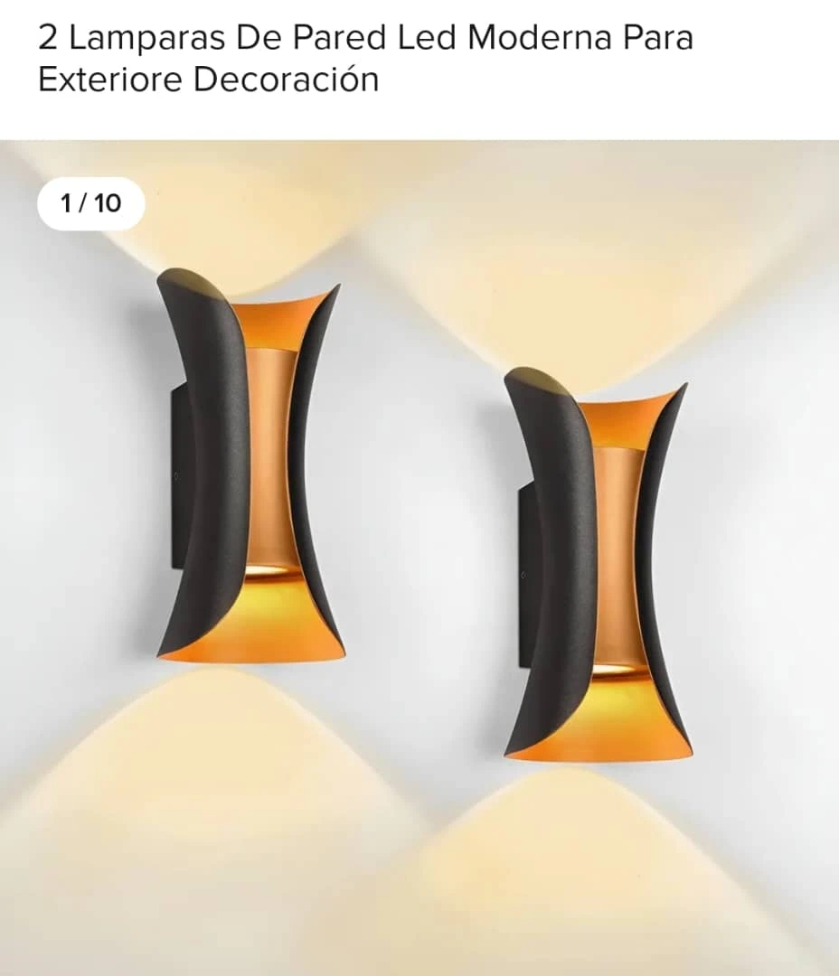 Set  2 de apliques's foto | 🛍️D’coDum & Luminarias🛍️ |  BizneCubano