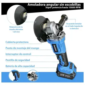 kit inalmbrico atornilladora/ rotomartillo/ pulidora miniatura 3