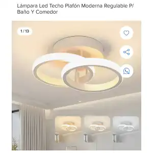 Lampara led moderna miniatura 1