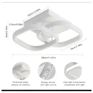 Lampara de techo moderna led miniatura 2