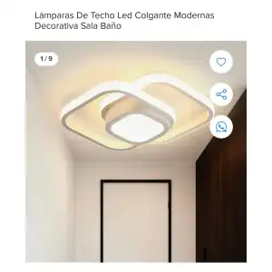 Lampara de techo moderna led miniatura 1