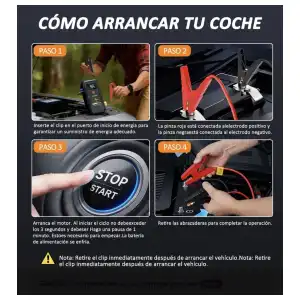 Arrancador de bateria portatil miniatura 4
